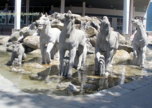 horse sculpture in California