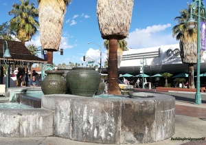 pots fountain palm spring